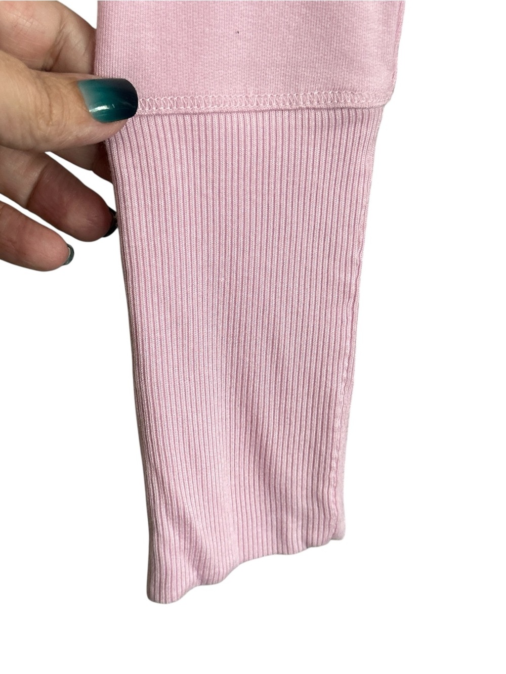 Lilly Pulitzer Luxletic Top XS Pink Kerah Long Sleeve Comfort Stretch Soft - Picture 8 of 10